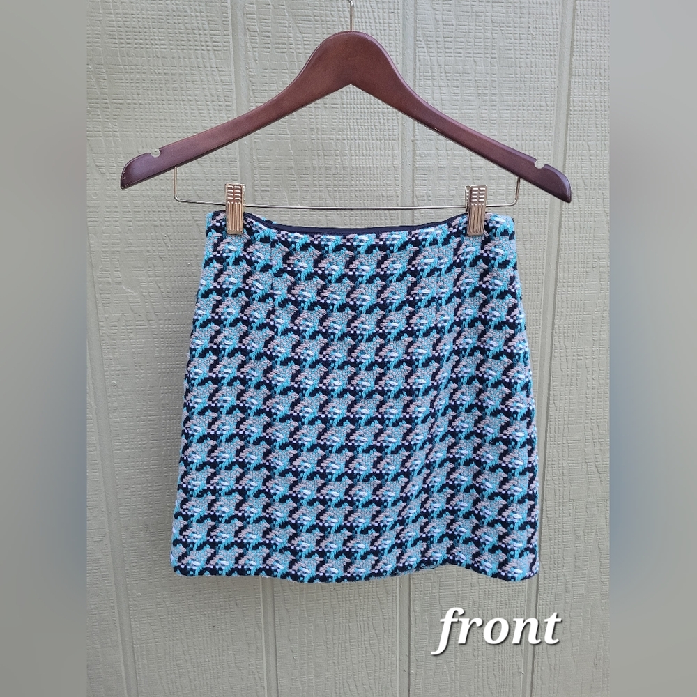Zara Turquoise Mini Skirt